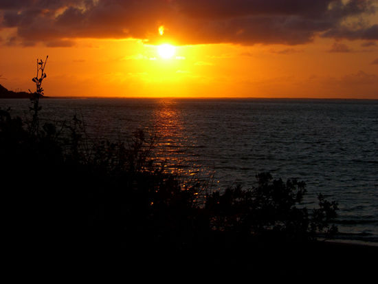 Sonnenuntergang in Raglan (mal wieder)