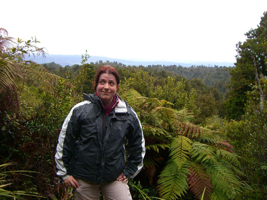 Ich am Taranaki Lookout