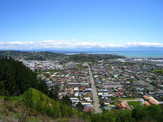 Blick auf Nelson