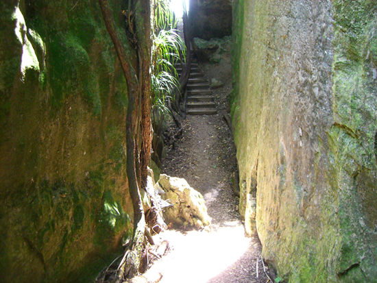 Bei einem Walkway