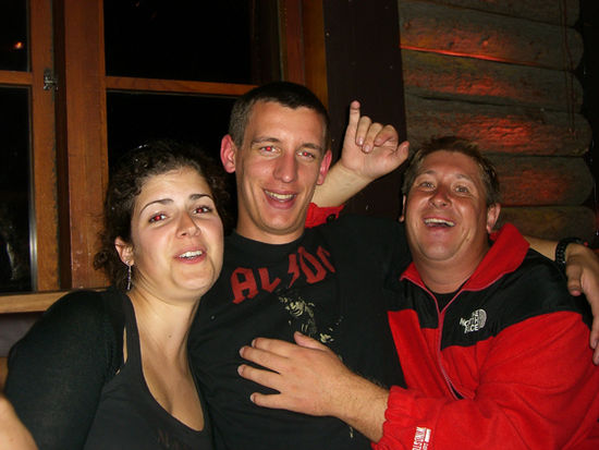 Celine, Tom und Liam