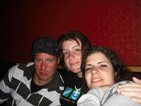 Der Saarlaendern, moi und Celine