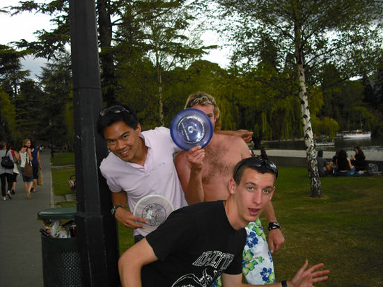 Matt, Shaun und Tom