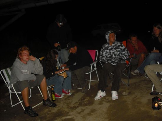 "under the bridge" party