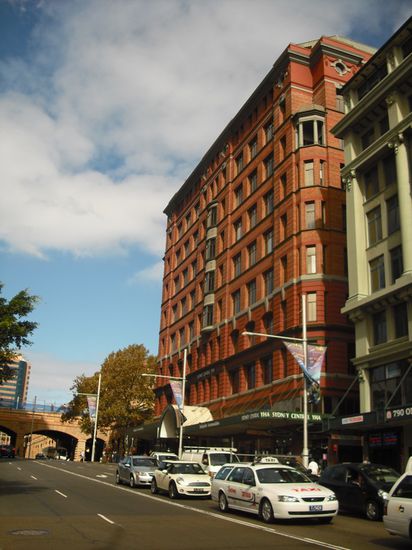 und mein Hostel von aussen