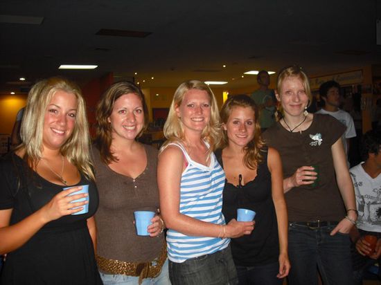beim Bowling