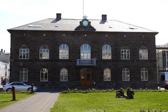 Das aelteste Haus Reykjaviks