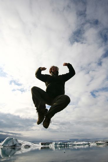 ich springend - wie immer