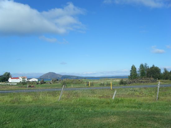 am morgen, Campingplatz Myvatn