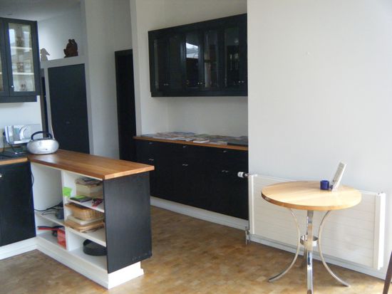 Kueche noch am fruehen Morgen