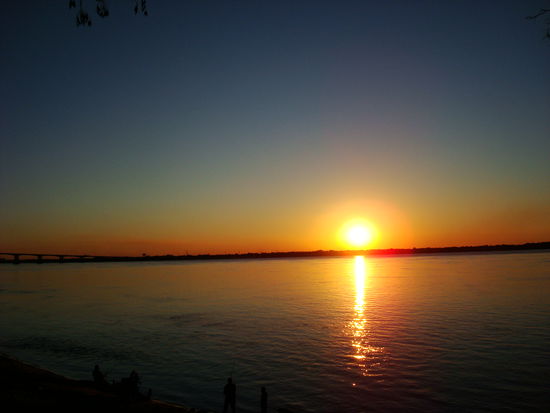 Sonnenuntergang in Corrientes