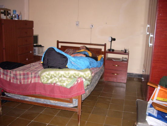 unser Zimmer bei Javier