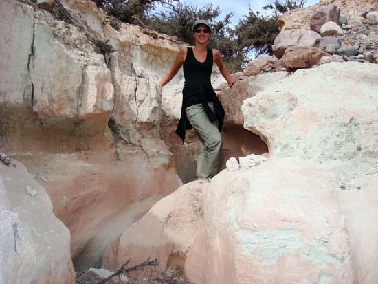 kein Problem fuer den Kletterprofi...