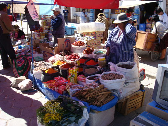 Markt in Uyuni