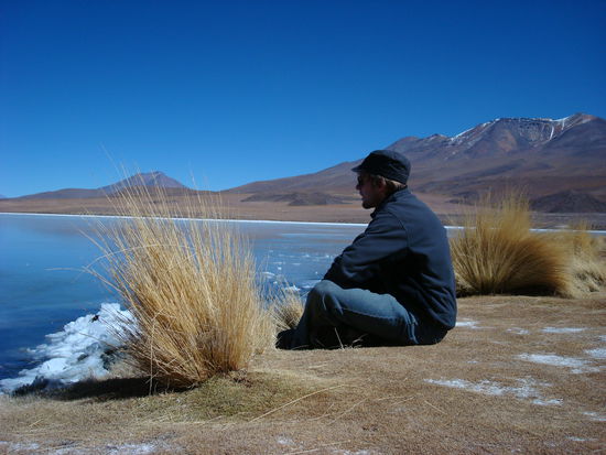 an einer der vielen Lagunen