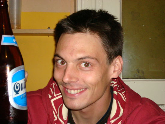 Damian und das erste Quilmes in Buenos Aires