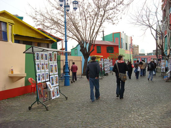 Damian und Beat in la Boca