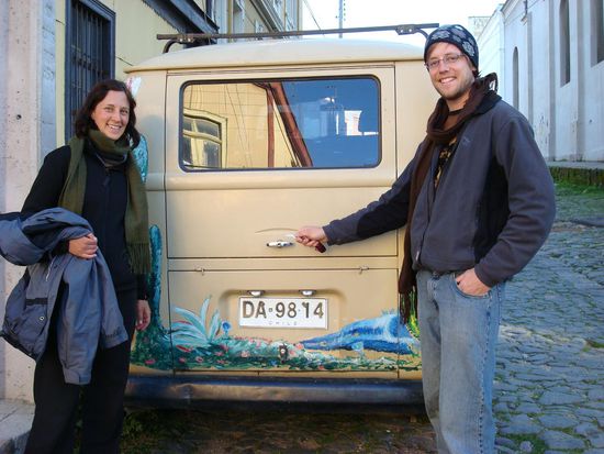 Beat wollte den Bus am liebsten gleich mitnehmen