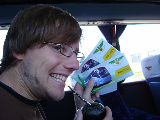 juhui, wir haben die Tickets nach Mendoza
