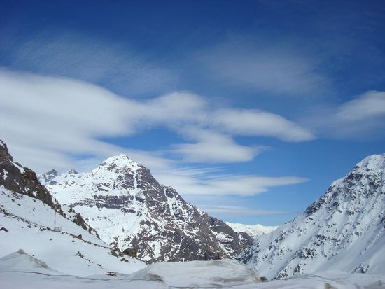 super Aussicht auf dem Pass