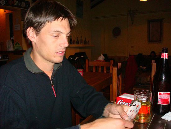 jassen, jassen, jassen und Bier trinken