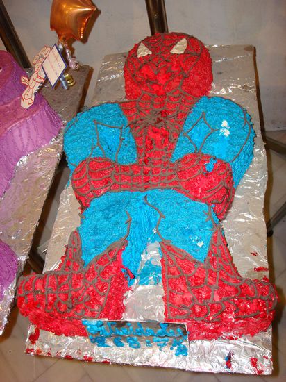 Michi: die ist für dich, der kleine Spiderman