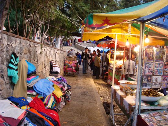 einer der vielen Maerkte