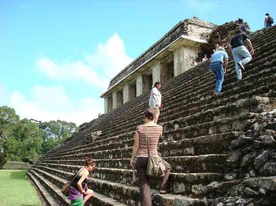 die Ruinen von Palenque