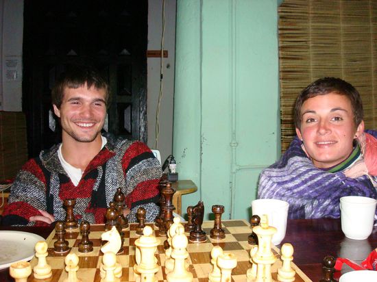 Freddy (USA) und Julie (Frankreich)