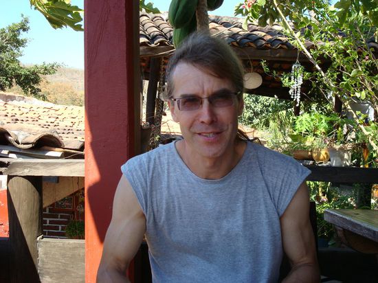 Norbert, ein Deutscher, mit dem ich hier viel Zeit verbrachte (und Bachgammon spielte)