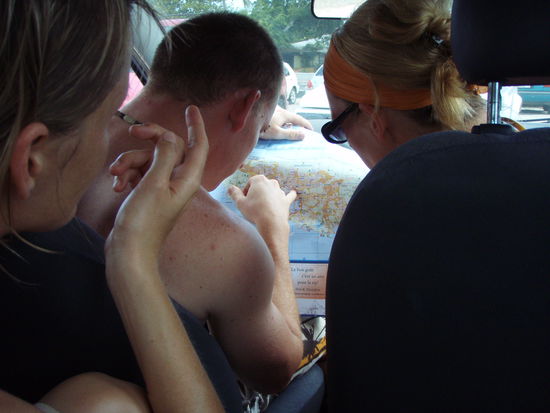 zu erst sollte man klären, wo es lang geht...