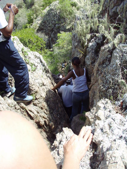 ... so sieht es dann aus, wenn man es geschafft hat und wieder runter will...