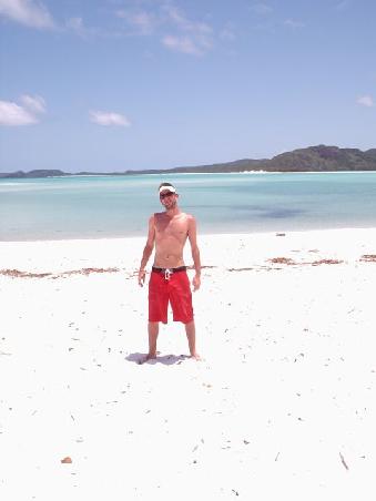 werbung fuer calvin klein, keine ahnung wer dieses model hiess!!!
whitehaven beach!!!