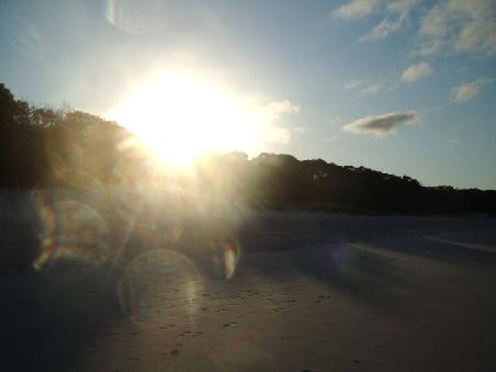 am strand!