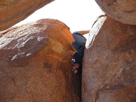 Devils Marbles und ich mittendrin!
