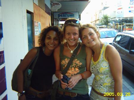 Schwester(mitte) und Jessy(links) und Jenny(rechts) in Brisbane!
