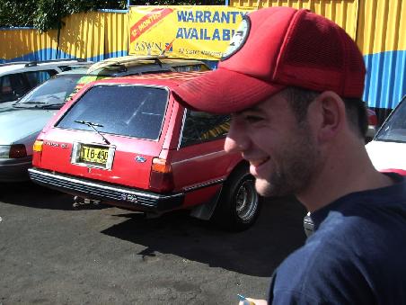 Unser AutO!!!Man achte auf die Schluffen
