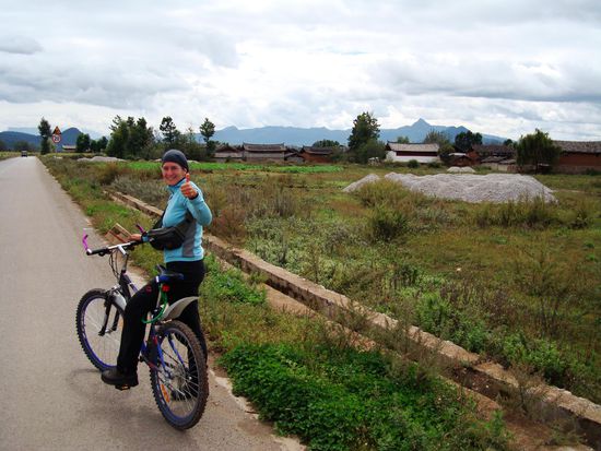 Diesmal hatte auch Dane Glueck mit dem Bike.
