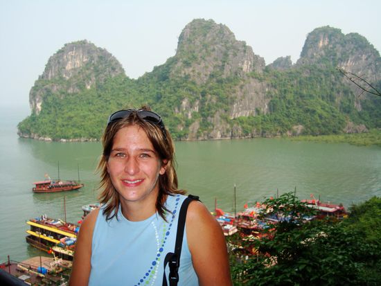 Aussicht beim Ausgang der Hoehle