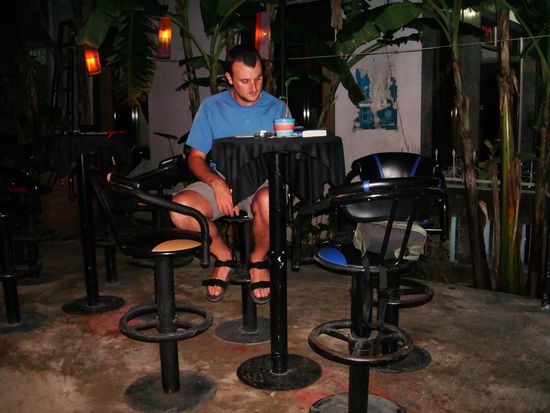 hier gab es erst mal Apero...