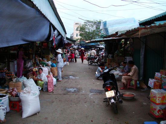 Markt in Hue (natuerlich nur ein kleiner Teil)