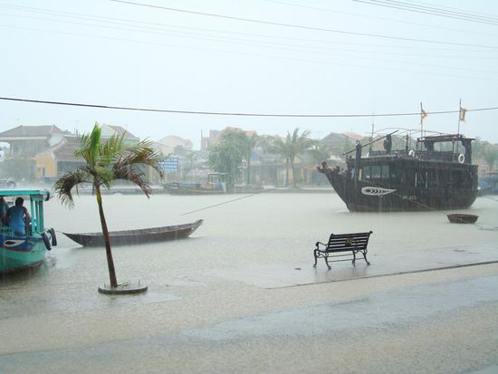 Die Sicht aus unserem Beizli. Hier sieht man sogar noch das Baenkli!