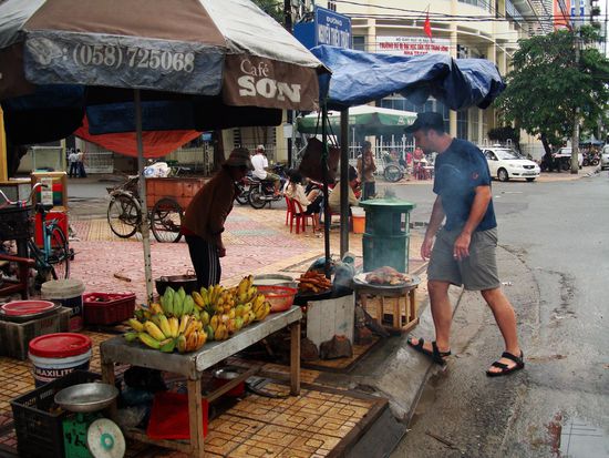 feine fritierte Bananen, da muss man fast zuschlagen, oder?