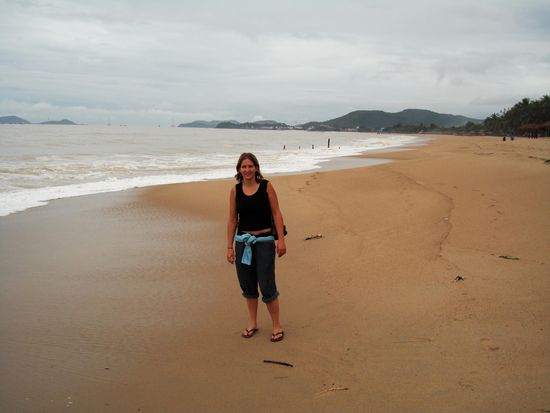 Spaziergang an der Beach