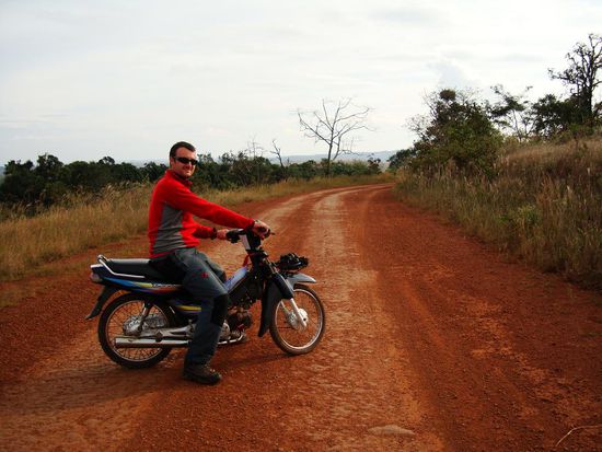 Marco mit Moooooto Bike