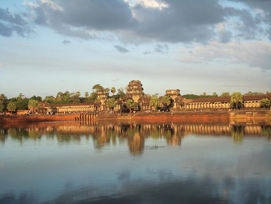 Angkor Wat bei Sonnenuntergang!
