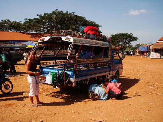 Noch ganz entspannt vor der Abfahrt.
