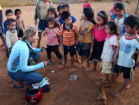 Doch irgendwie neugierig wer da einfach ins Dorf rein kommt?