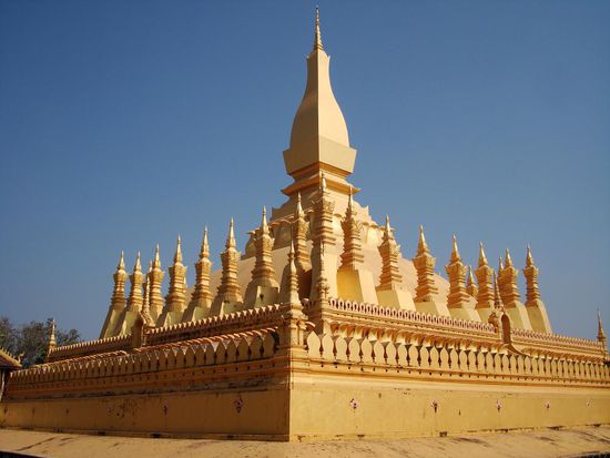 That Luang, der Goldene Tempel