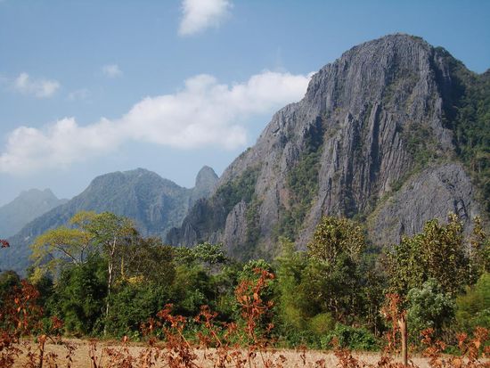 Umgebung von Vang Vieng